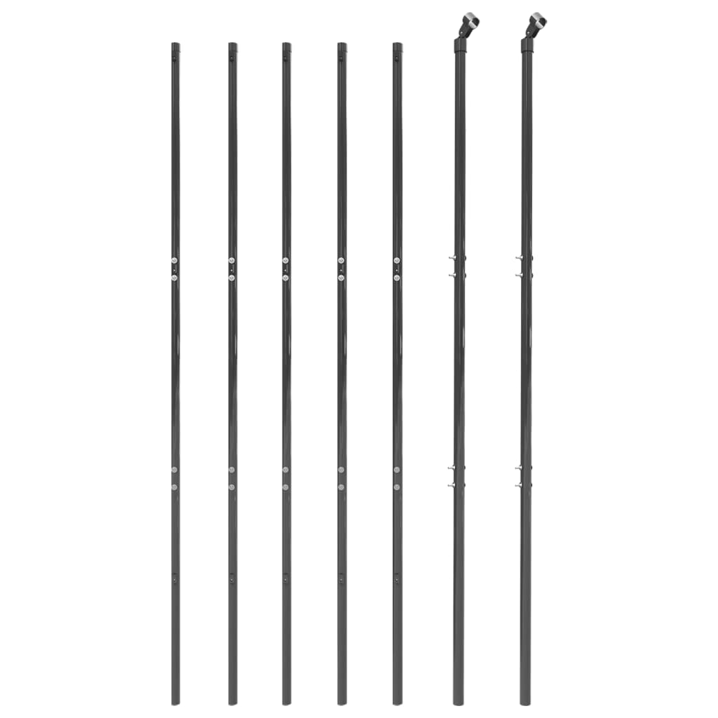 Vidaxl gaashek 1.4x10 m anthracite -colored