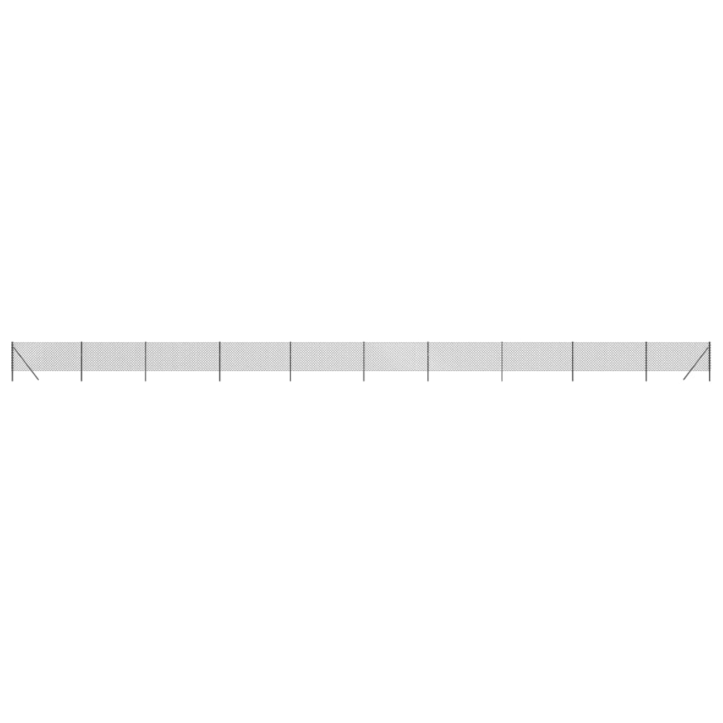 Vidaxl Gaashek 0,8x25 M anthracite -colored