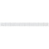Clôture en maille vidaxl avec bride 2,2x25 m en argent de couleur