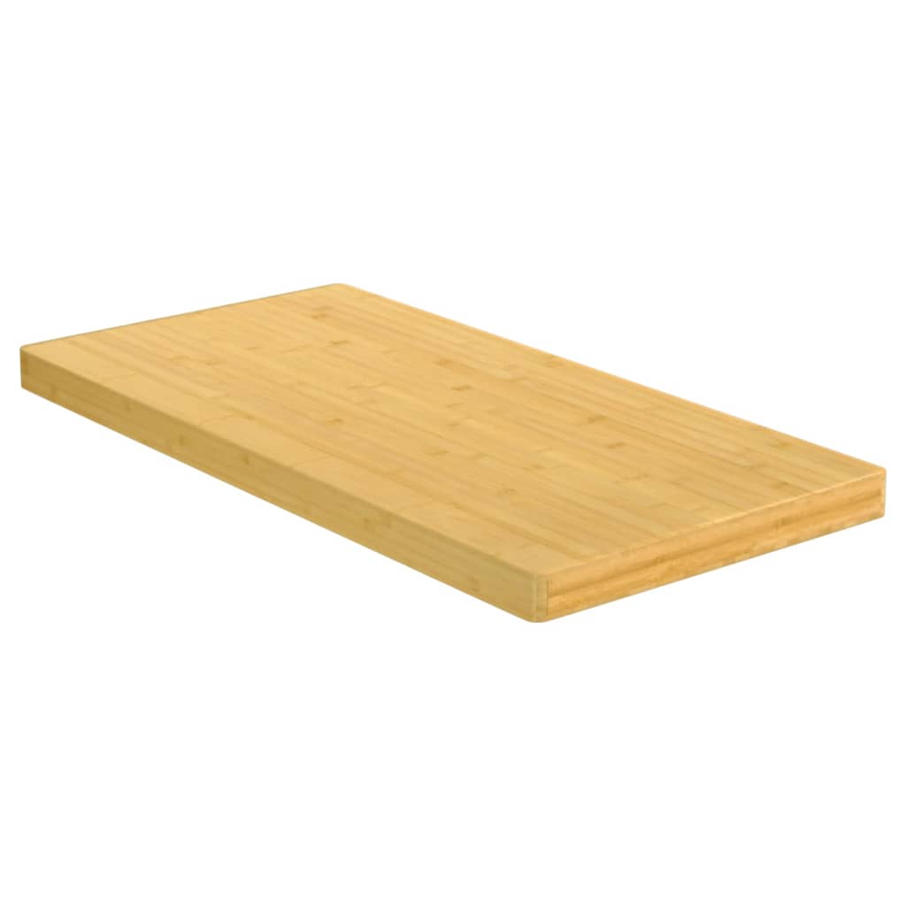 vidaXL Planche à découper 100x50x4 cm Bambou