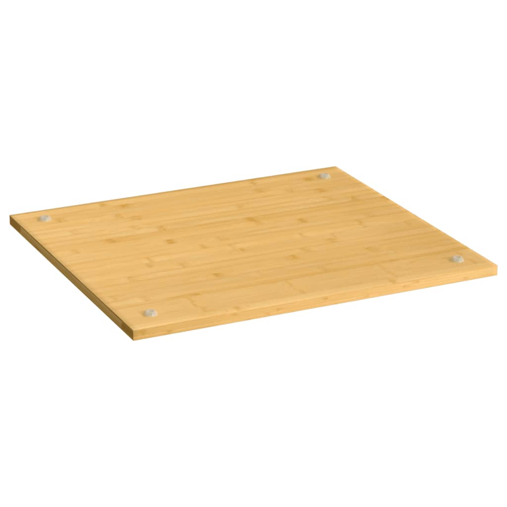 Vidaxl Hob Cover Cover 50x56x1,5 cm BAMBOO