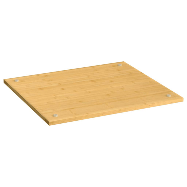 Vidaxl Hob Cover Cover 50x56x1,5 cm BAMBOO