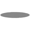 Vidaxx tapis de sol de piscine ø244 cm géotextile polyester gris clair