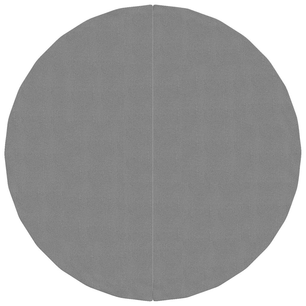 Vidaxx tapis de sol de piscine ø244 cm géotextile polyester gris clair