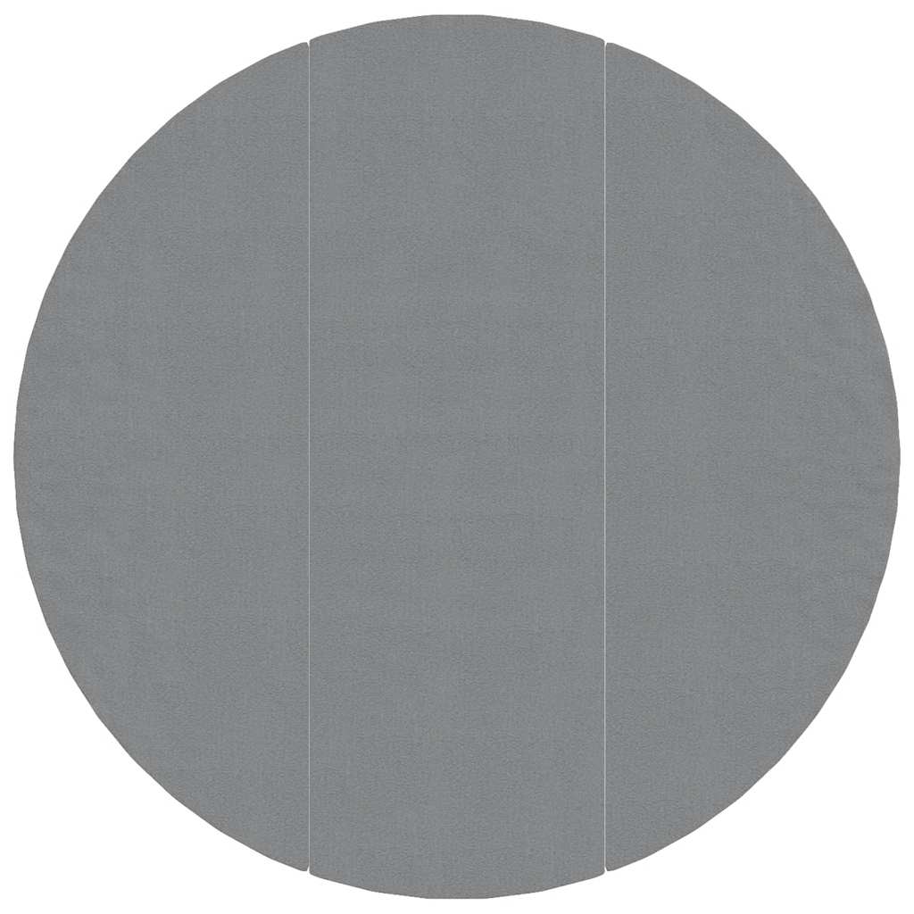 Vidaxx tapis de sol de piscine ø396 cm géotextile polyester gris clair