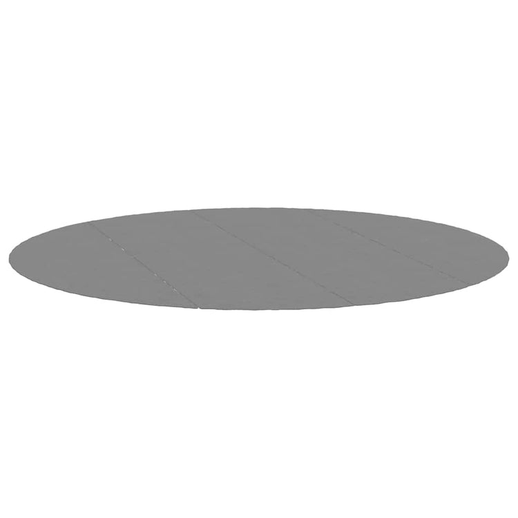 Vidaxx tapis de sol de piscine ø428 cm géotextile polyester gris clair