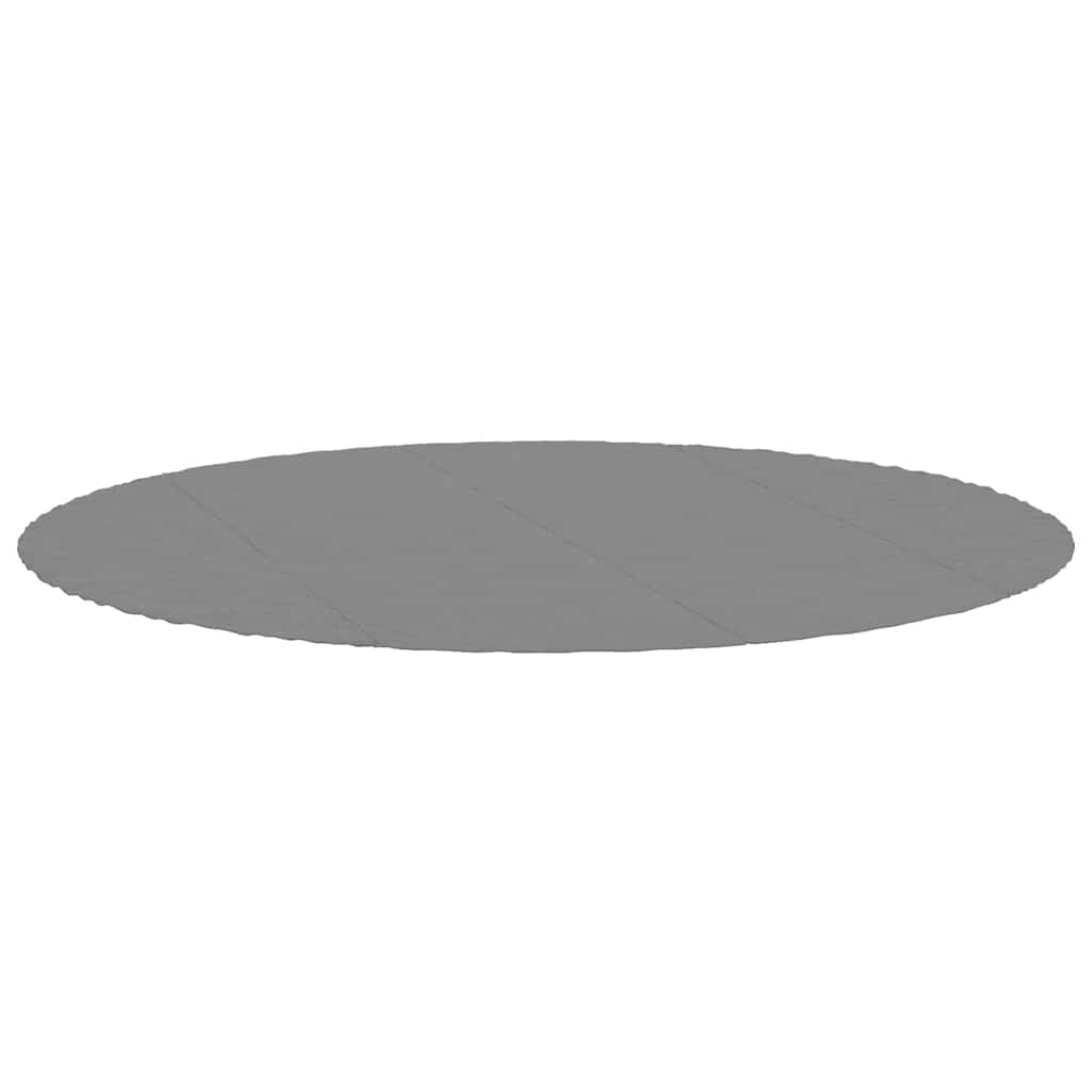 Vidaxx tapis de sol de piscine ø458 cm géotextile polyester gris clair