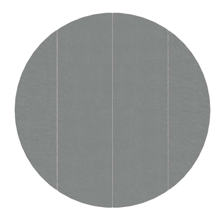 Vidaxx tapis de sol de piscine ø458 cm géotextile polyester gris clair