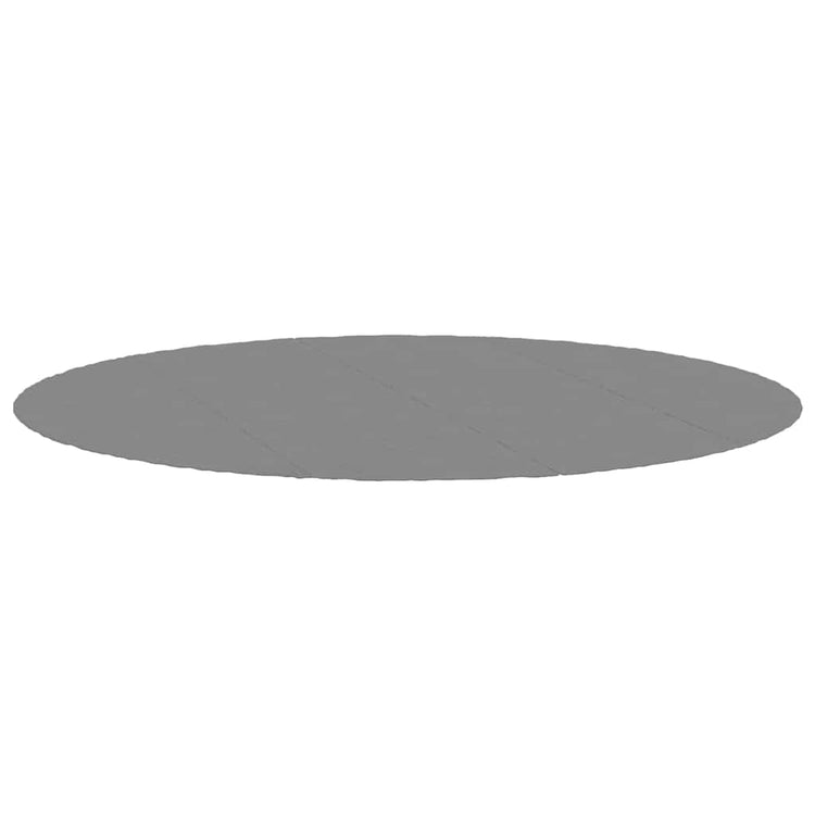 Vidaxx tapis de sol de piscine ø500 cm géotextile polyester gris clair