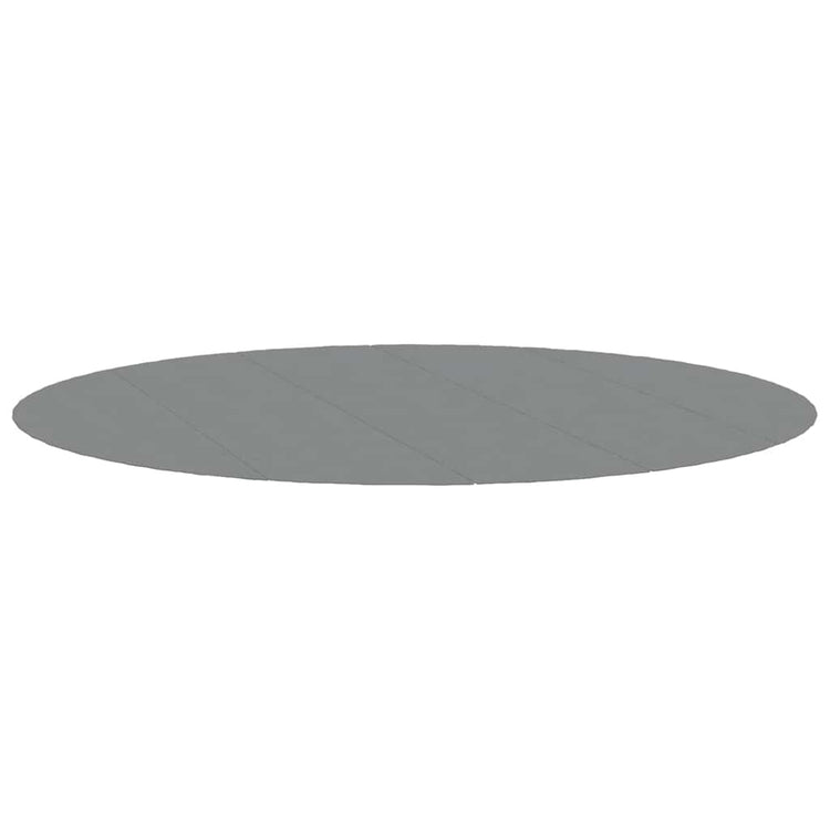 Vidaxx tapis de sol de piscine ø550 cm géotextile polyester gris clair