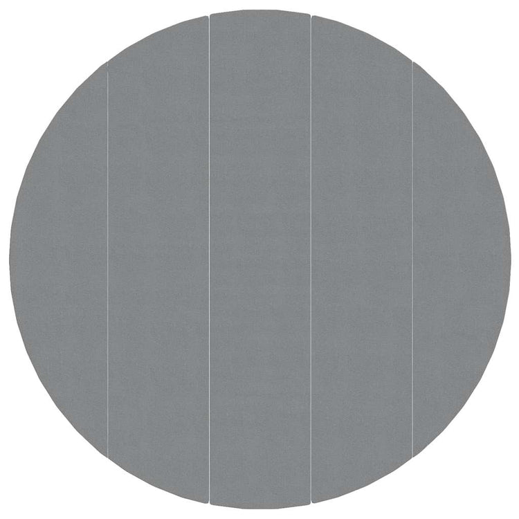 Vidaxx tapis de sol de piscine ø550 cm géotextile polyester gris clair
