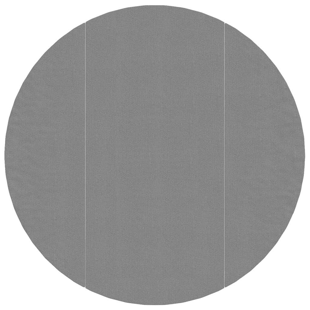 Sol de piscine vidaxl Ø306 cm en polyester géotextile gris clair