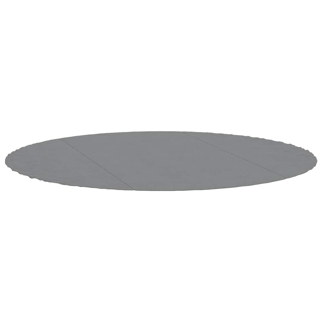 Sol de piscine vidaxl Ø366 cm en polyester géotextile gris clair