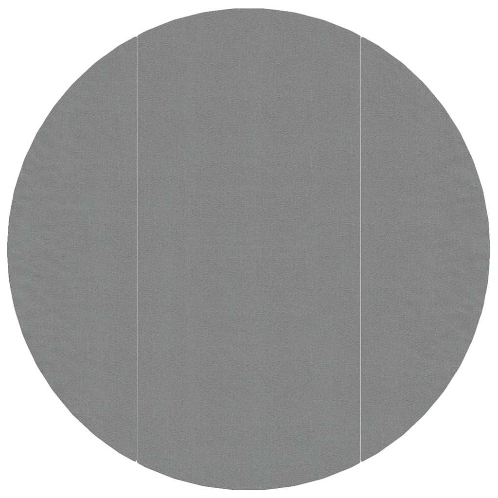 Sol de piscine vidaxl Ø366 cm en polyester géotextile gris clair