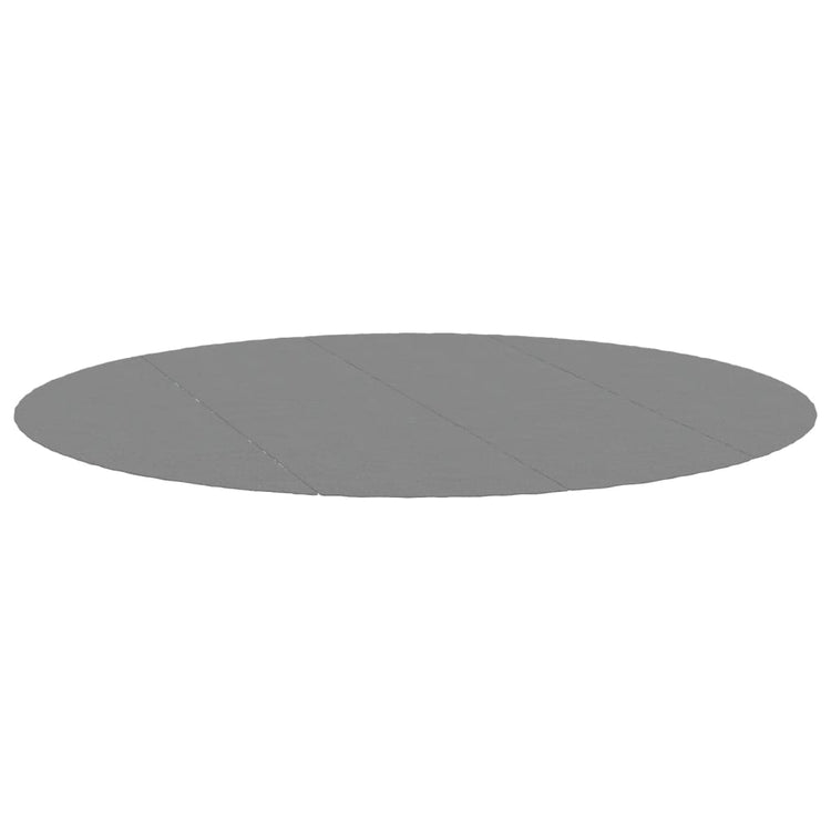 Sol de piscine vidaxl Ø428 cm en polyester géotextile gris clair