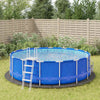 Sol de piscine vidaxl Ø458 cm en polyester géotextile gris clair