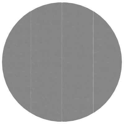 Sol de piscine vidaxl Ø500 cm polyester géotextile gris clair