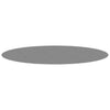 Sol de piscine vidaxl Ø550 cm en polyester géotextile gris clair
