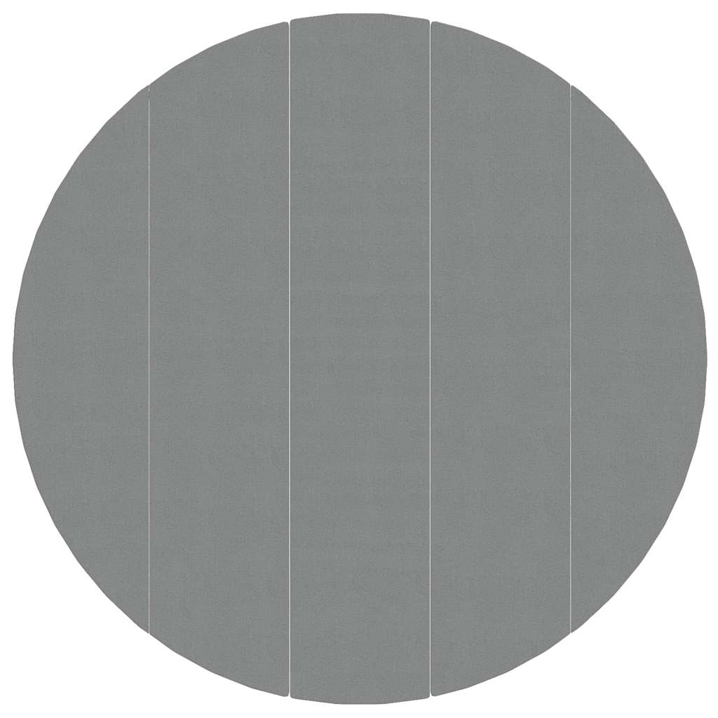 Sol de piscine vidaxl Ø550 cm en polyester géotextile gris clair