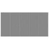 Vidaxl Pool Soil 550x280 cm Polyester géotextile gris clair
