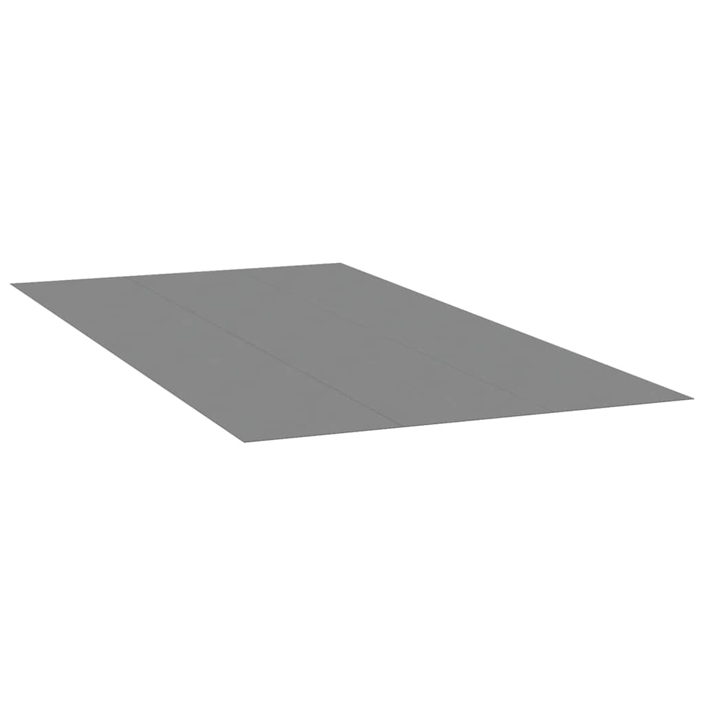 Vidaxx tapis de sol de piscine 640x321 cm géotextile polyester gris clair
