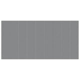 Vidaxx tapis de sol de piscine 999x500 cm géotextile polyester gris clair - afbeelding 3