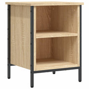 Armoire à chaussures Vidaxl 38x35x50 cm en bois de bois de chêne sonoma coloré - afbeelding 2