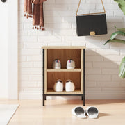 Armoire à chaussures Vidaxl 38x35x50 cm en bois de bois de chêne sonoma coloré - afbeelding 1