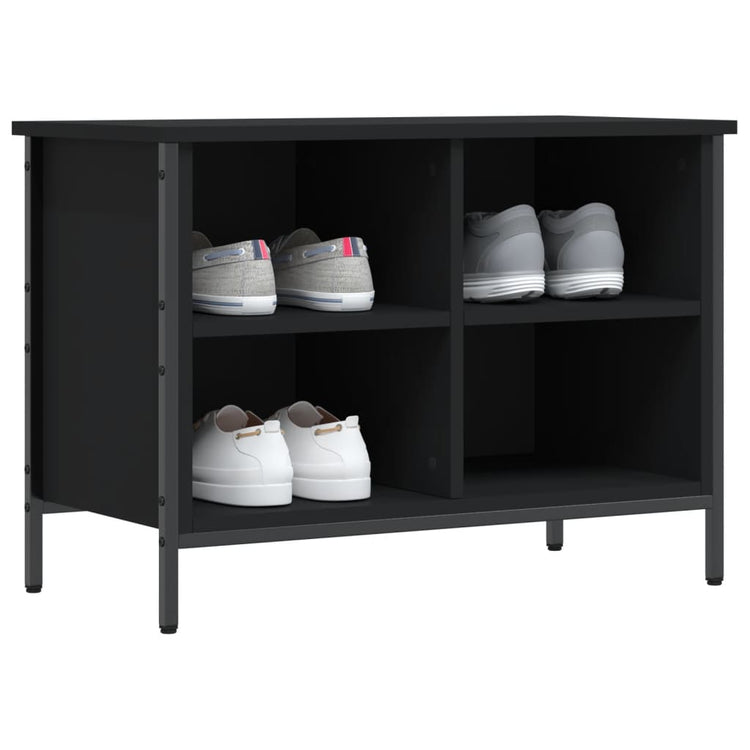Armoire à chaussures Vidaxl 69x35x50 cm Bois de bois de propriété