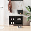 Armoire à chaussures Vidaxl 69x35x50 cm Bois de bois de propriété