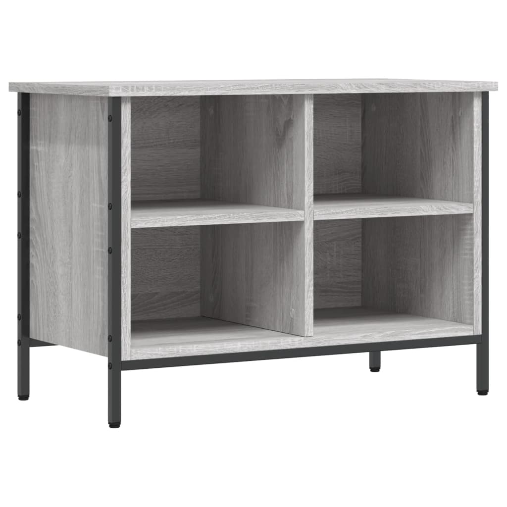 Armoire à chaussures Vidaxl 69x35x50 cm en bois de bois de bois de chêne sonoma coloré