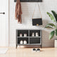 Armoire à chaussures Vidaxl 69x35x50 cm en bois de bois de bois de chêne sonoma coloré