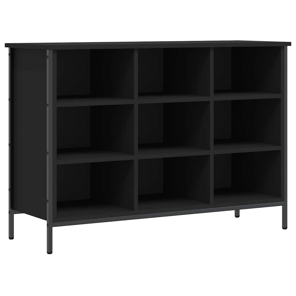Armoire à chaussures vidaxl 100x35x70 cm en bois de bois de propriété