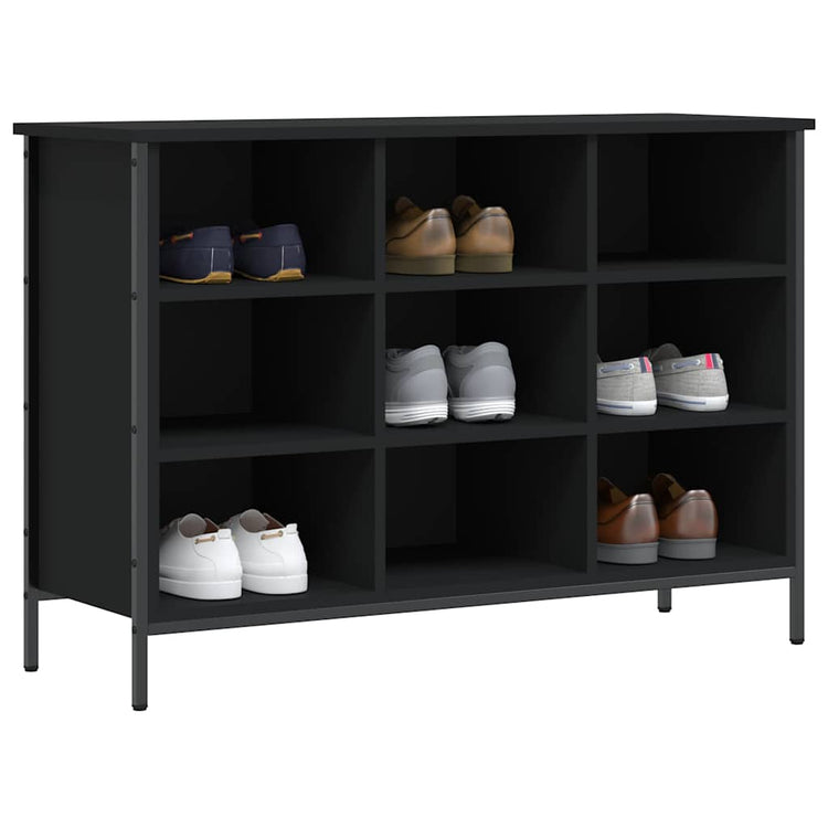 Armoire à chaussures vidaxl 100x35x70 cm en bois de bois de propriété