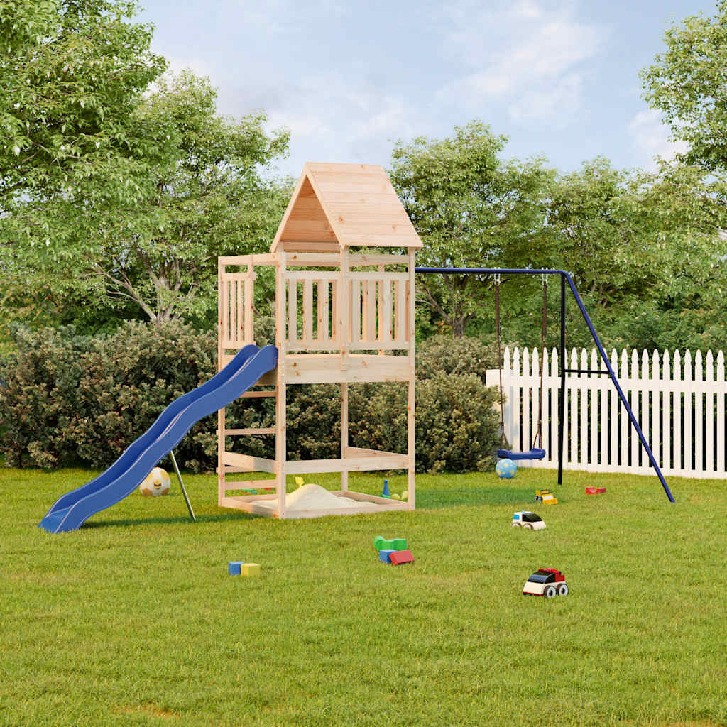 Vidaxl Speelhuis Solid Pine