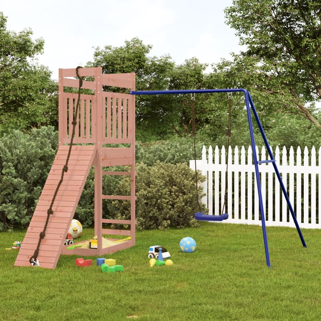 Vidaxl Speelhuis solide Douglashout