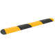 Seuil de vitesse vidaxl 226x32.5x4 cm jaune et noir