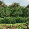 Vidaxl Fet Fet 1,4x25 m Galvanisé en acier vert