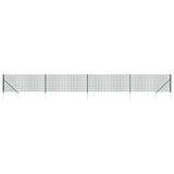 Vidaxl Fet Fet avec ancres de terre 1,1x10 m vert - afbeelding 2