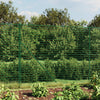 Vidaxl Fet Fet avec ancres de terre 1,8x25 m vert
