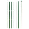 Vidaxl Fet Fet avec ancres de terre 1,4x10 m vert
