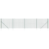 Vidaxl Fet Fet avec ancres de terre 1,4x10 m vert