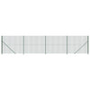 Vidaxl Fet Fet avec bride 1,4x10 m vert