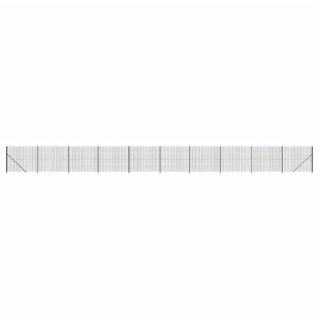 Vidaxl Fet Fet avec bride 1,8x25 m vert