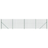 FET de maille filaire Vidaxl avec bride 1,6x10 m vert - afbeelding 2