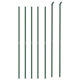 FET de maille filaire Vidaxl avec bride 1,6x10 m vert - afbeelding 3