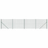 FET de maille filaire Vidaxl avec bride 1,8x10 m vert