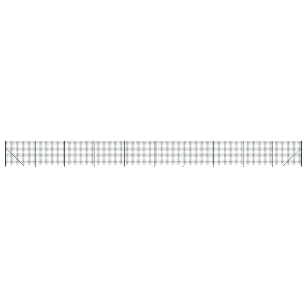 Vidaxl Fet Fet avec bride 1,4x25 m vert