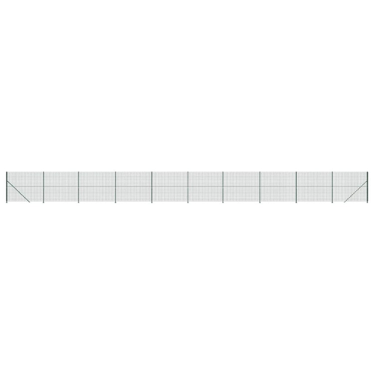 Vidaxl Fet Fet avec bride 1,4x25 m vert
