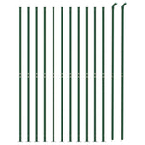 Vidaxl Fet Fet avec flens 2x25 m vert - afbeelding 3